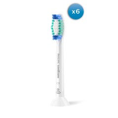 Philips ProResults HX6016 Pack of 6 Brush Heads - Superior Clean & Long-Lasting Performance!
